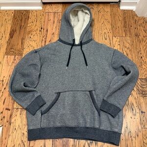 H&M Charcoal Gray Hooded Sweatshirt